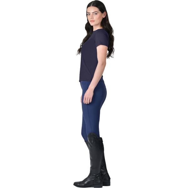 2026 WeatherBeeta Womens Relaxed Copper UV Short Sleeve Tee 1031199013 - Navy
